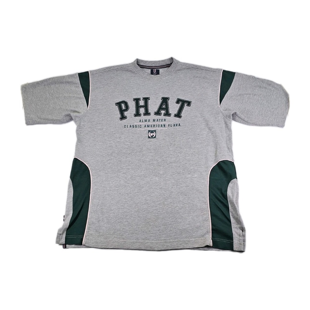 Vintage Y2K Phat Farm Short Sleeve Shirt XLarge Oversized Embroidered‎ Patched